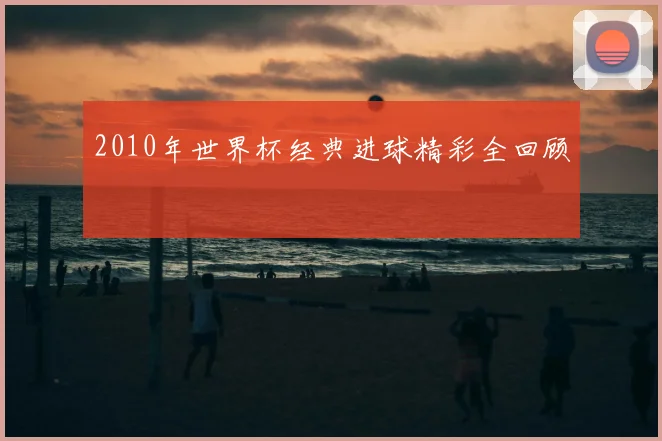 2010年世界杯经典进球精彩全回顾